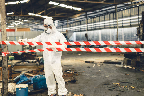Professional Hoarding Cleanup technician working in Lynchburg, OH